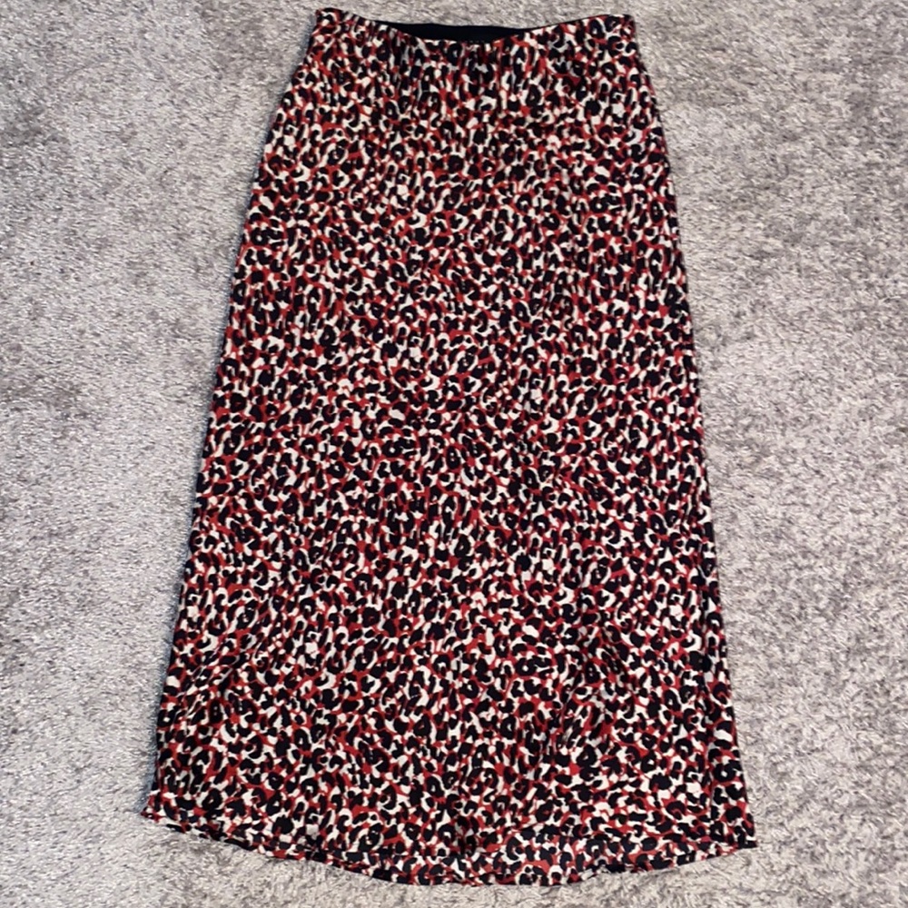 Sanctuary leopard midi skirt